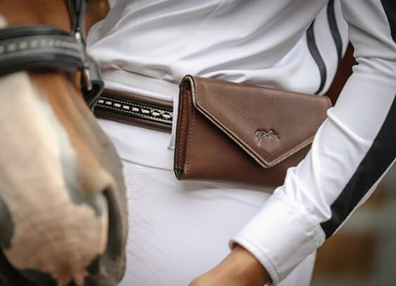 Penelope Leather Phone Pocket