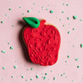 Load image into Gallery viewer, Fancy Apple – Sprinkles & Sparkles Single Sugar Cookie for Humans
