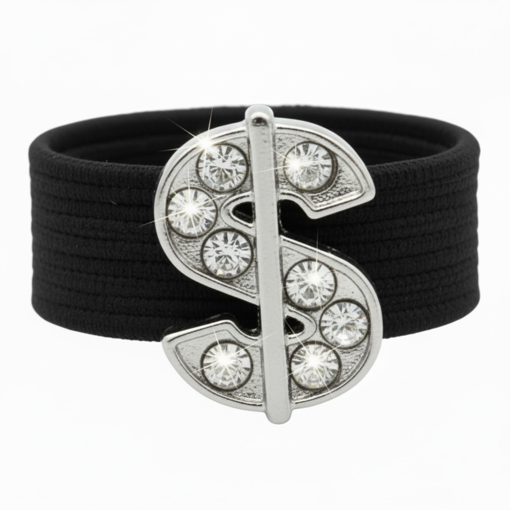 Sparkly Dollar Sign - Dubois Cheval Crop Charm