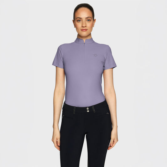 Samshield® Crystal Bella Ferna – Ladies Short Sleeve Schooling Top SS26