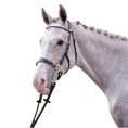 Load image into Gallery viewer, Jump In Hackamore Bridle Week Collection Havana Full
