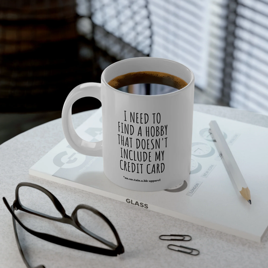 Hobby/Credit Card - Jumbo Mug, 20oz