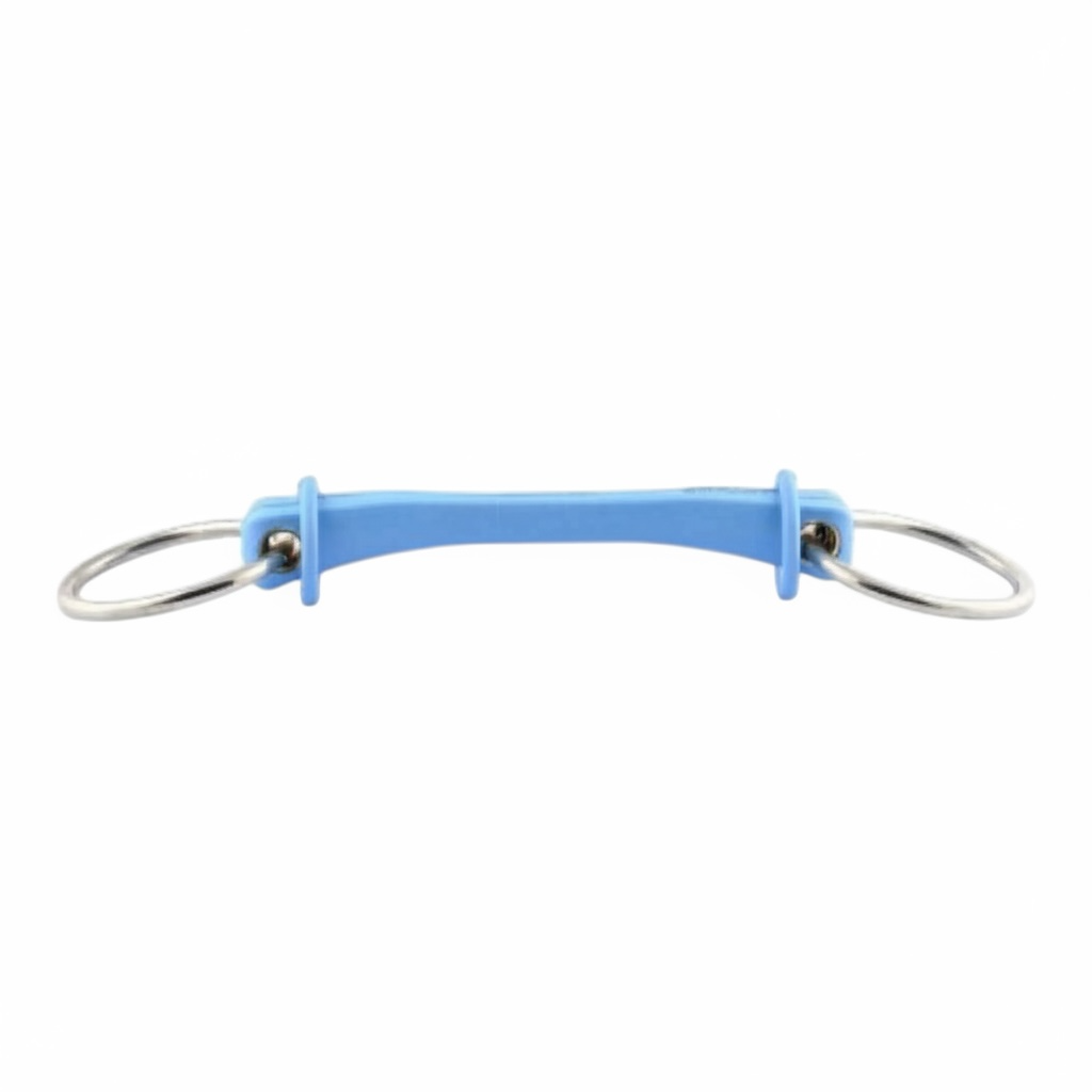 Poponcini Harmony Simple Snaffle with Rings and Copper Ferrule