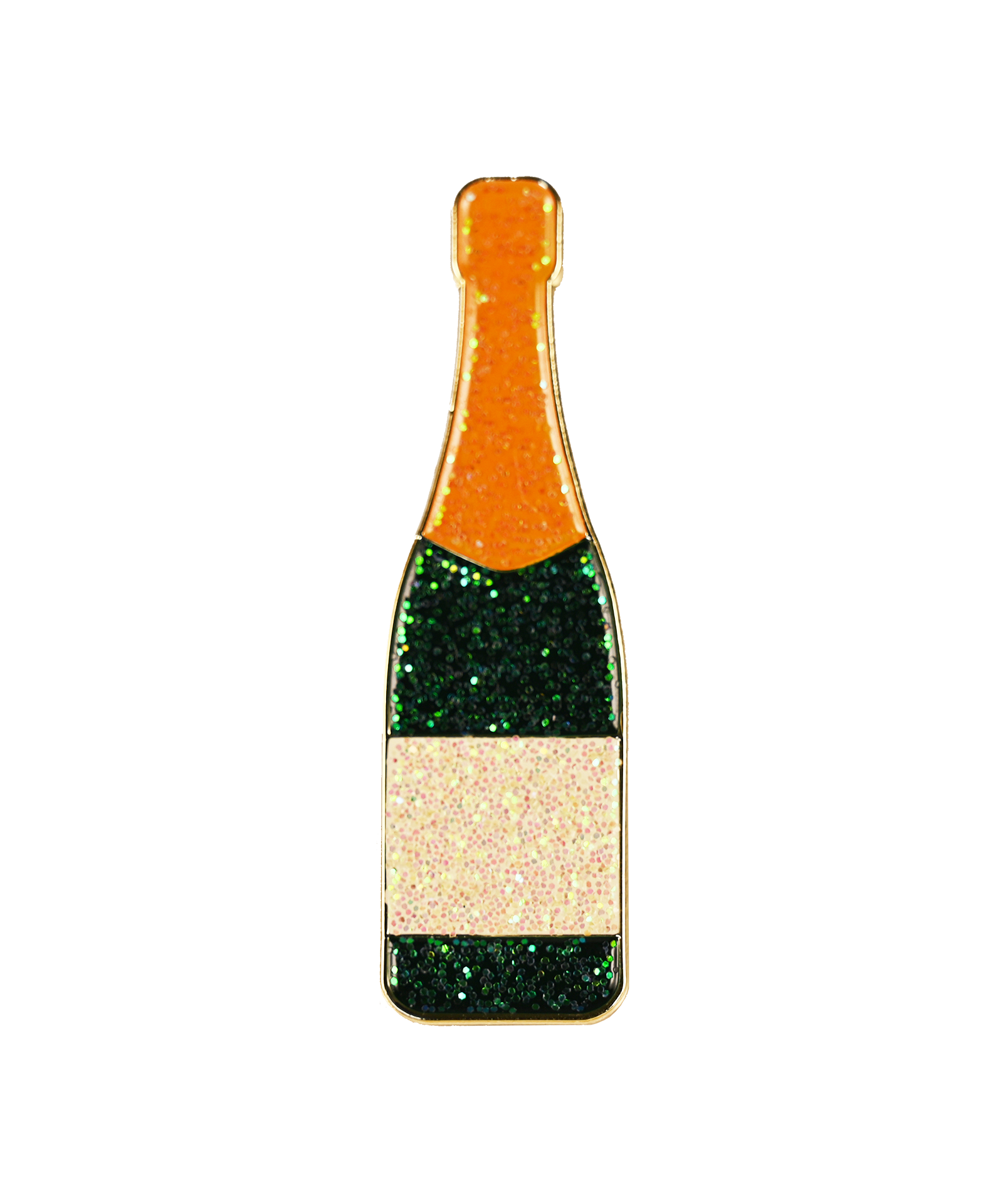 Dubois Cheval Number Pin Charms - Champagne Celebration