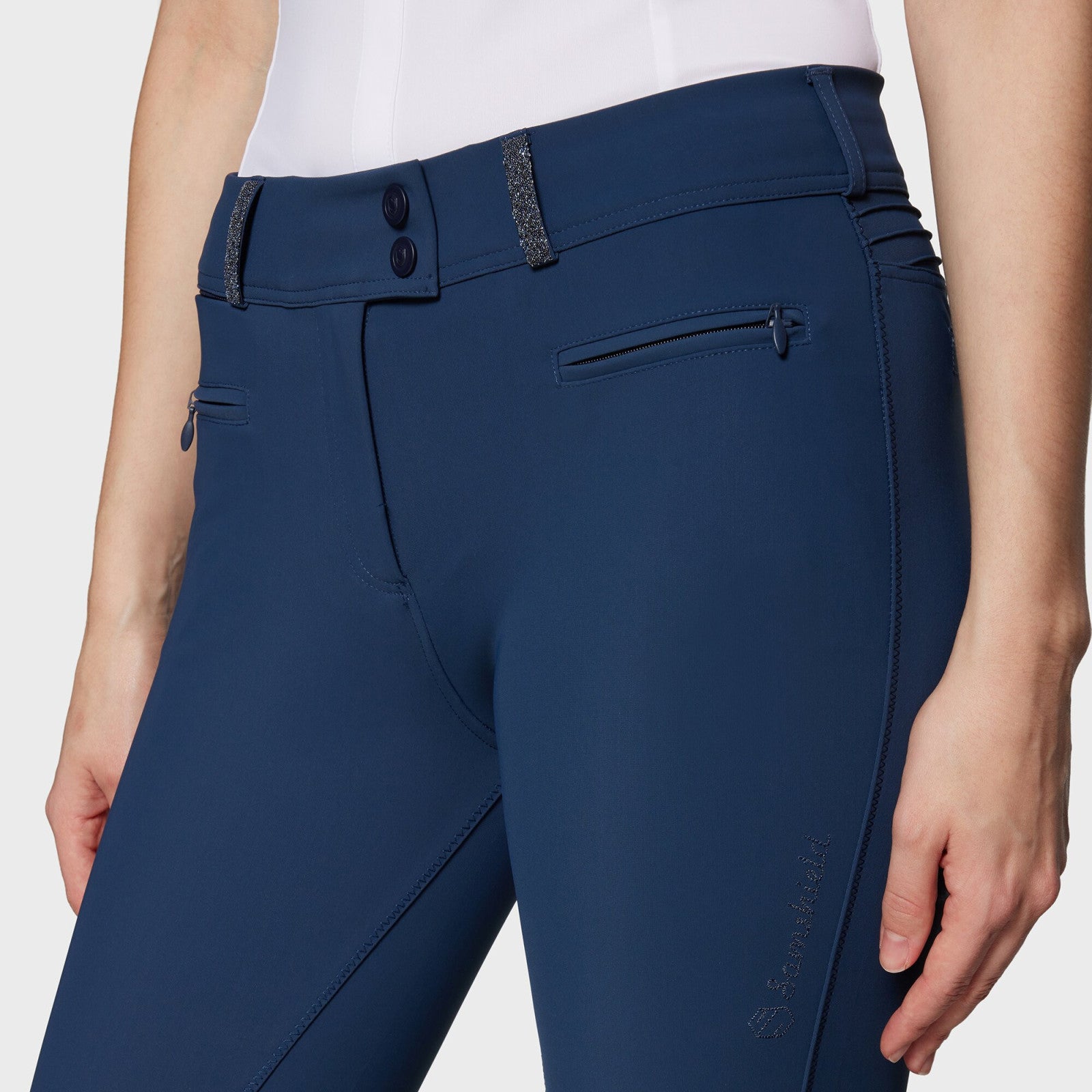 Samshield® Women's Chloe Crystal Knee Grip Breeches SS25