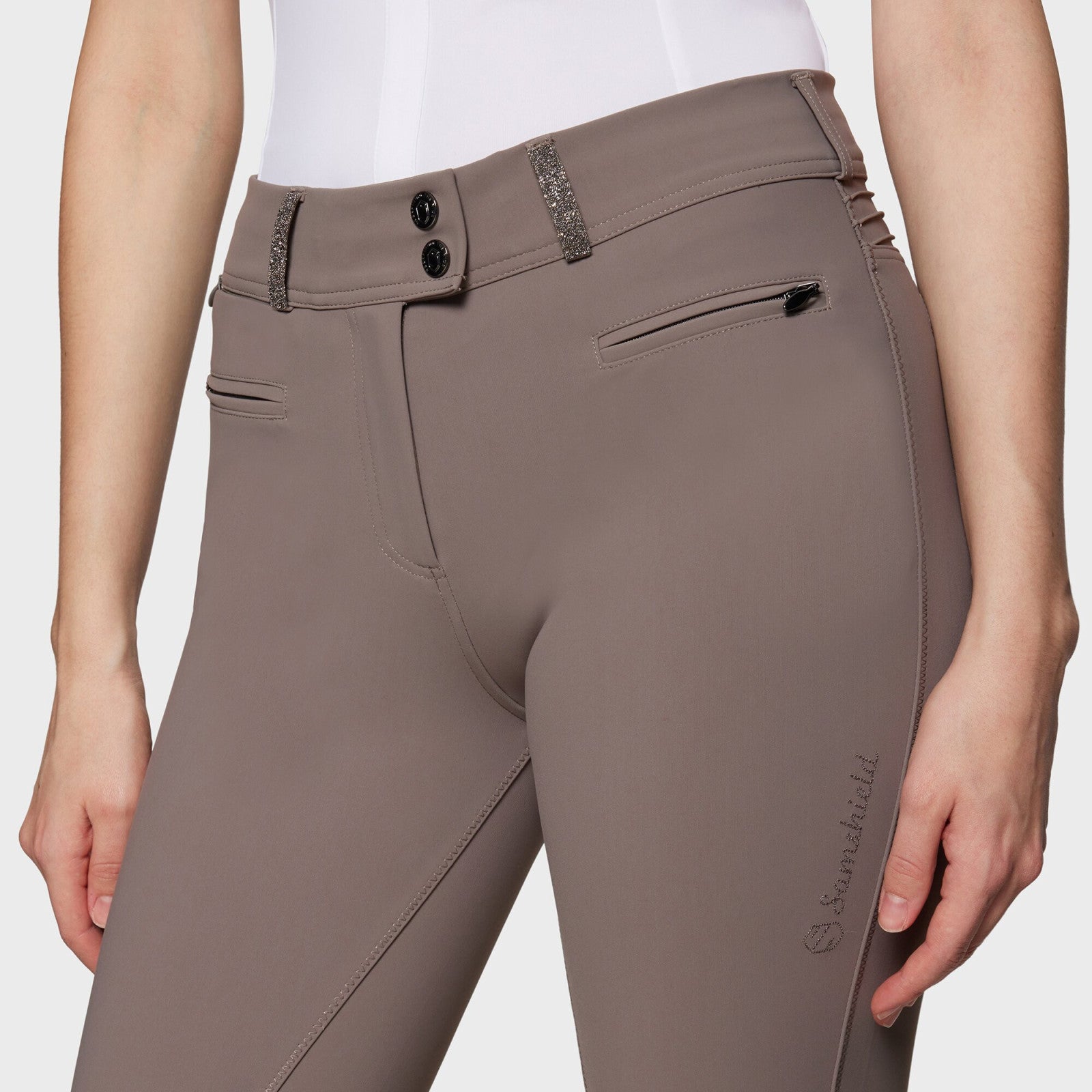 Samshield® Women's Chloe Crystal Knee Grip Breeches SS25