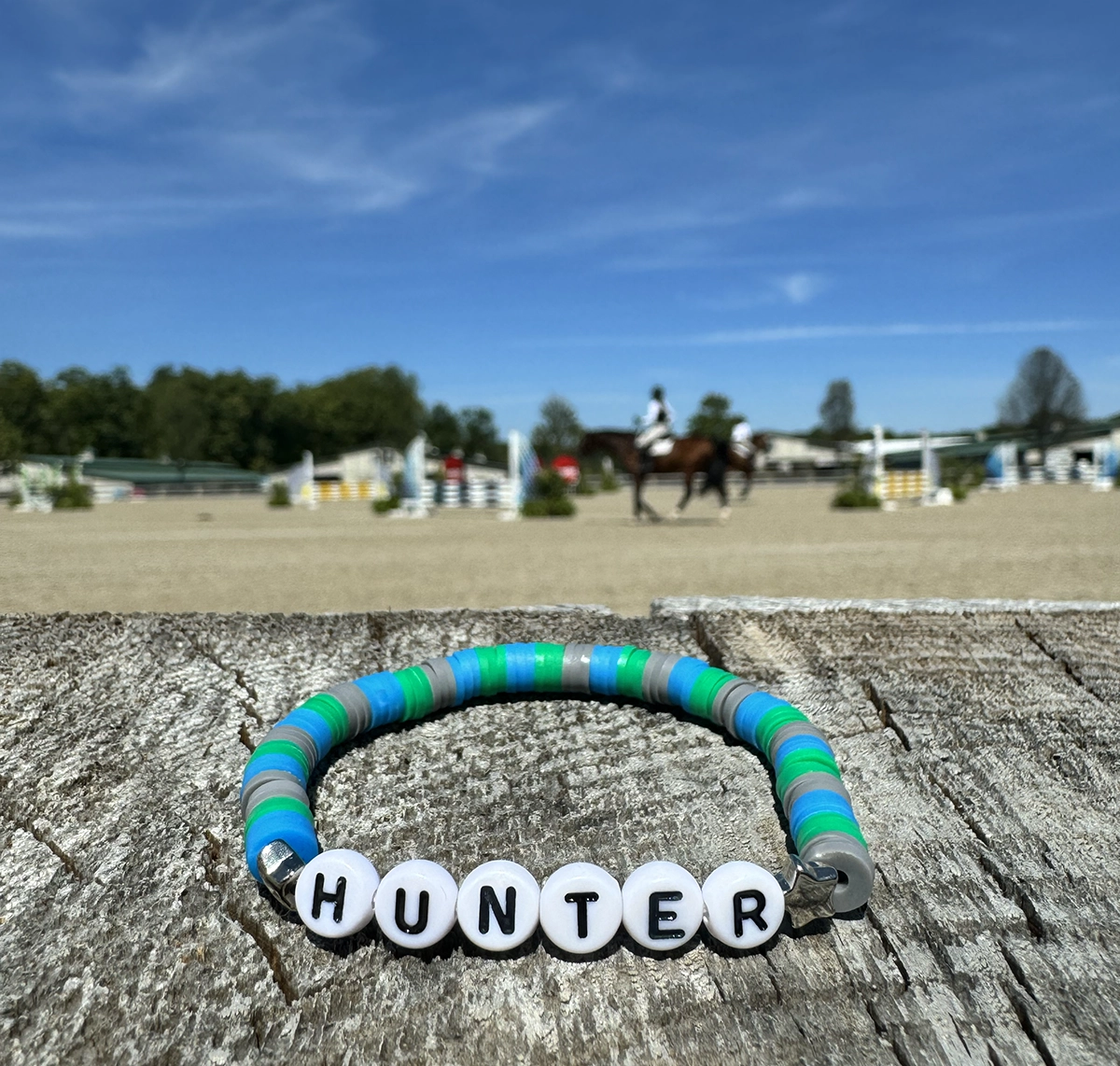 Hunter/Jumper Equestrian Beaded Bracelet
