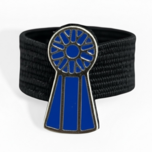 Blue Ribbon - Dubois Cheval Crop Charm