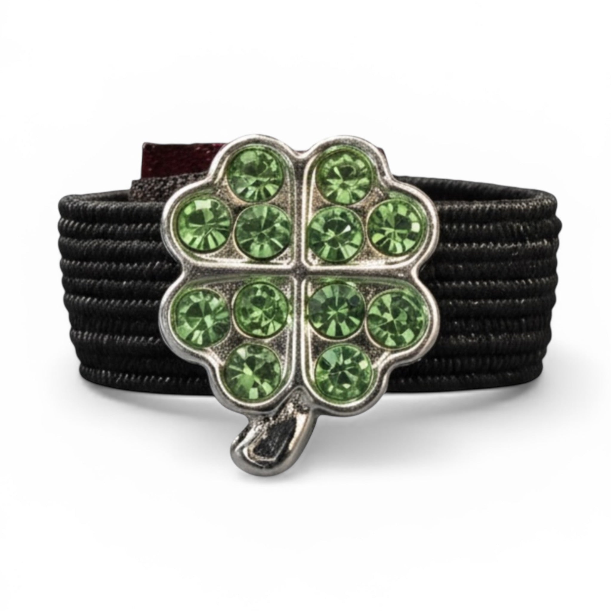 Sparkly Lucky Clover - Dubois Cheval Crop Charm