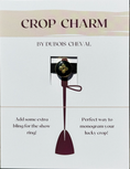 Load image into Gallery viewer, Dubois Cheval Crop Charm - Gold Clover

