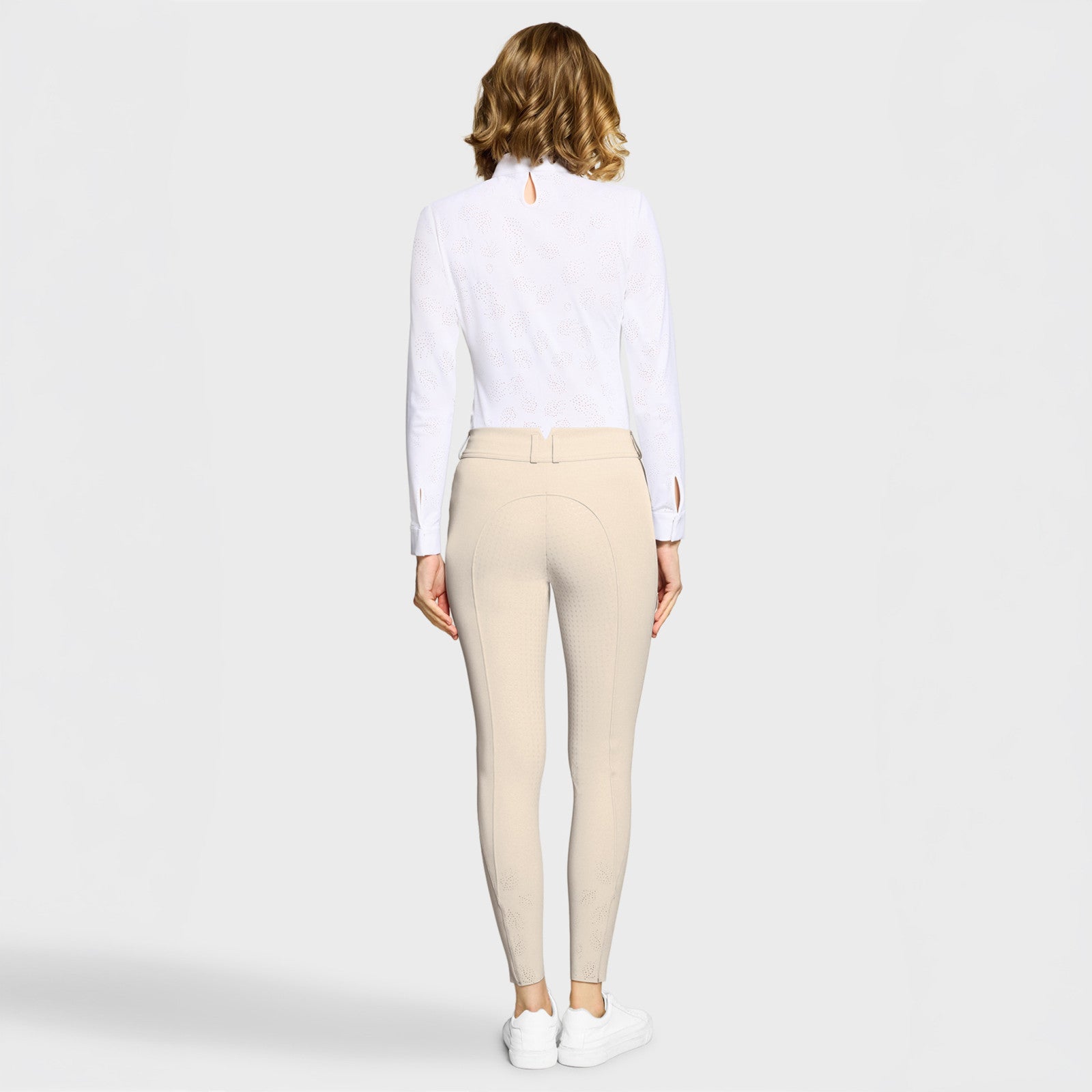 Samshield® Women's Delice Crystal Ferna High Waisted Knee Grip Show Breeches SS26