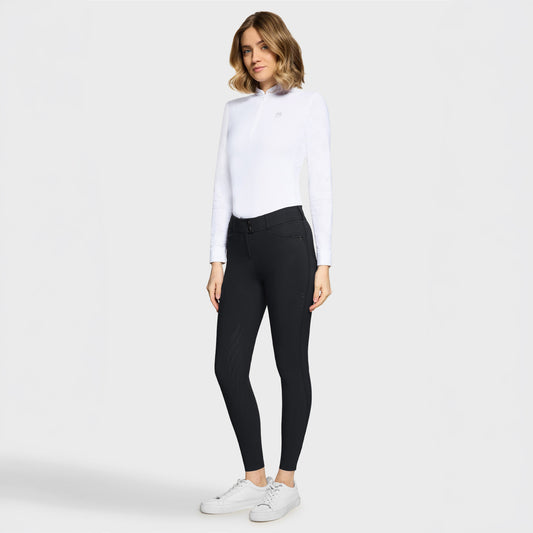 Samshield® Women's Delice Crystal Ferna High Waisted Knee Grip Show Breeches SS26