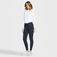 Load image into Gallery viewer, Samshield® Women's Delice Crystal Ferna High Waisted Knee Grip Show Breeches SS26
