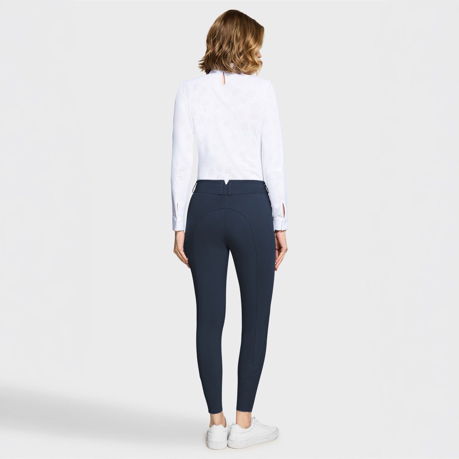 Samshield® Women's Delice Crystal Ferna High Waisted Knee Grip Show Breeches SS26
