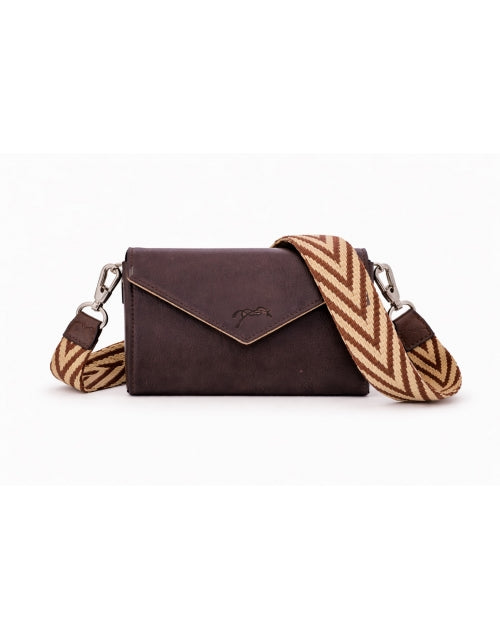 New Penelope Phone Pocket with Strap - Havana