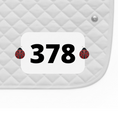 Load image into Gallery viewer, Ladybug Number Pin Charms by Dubois Cheval
