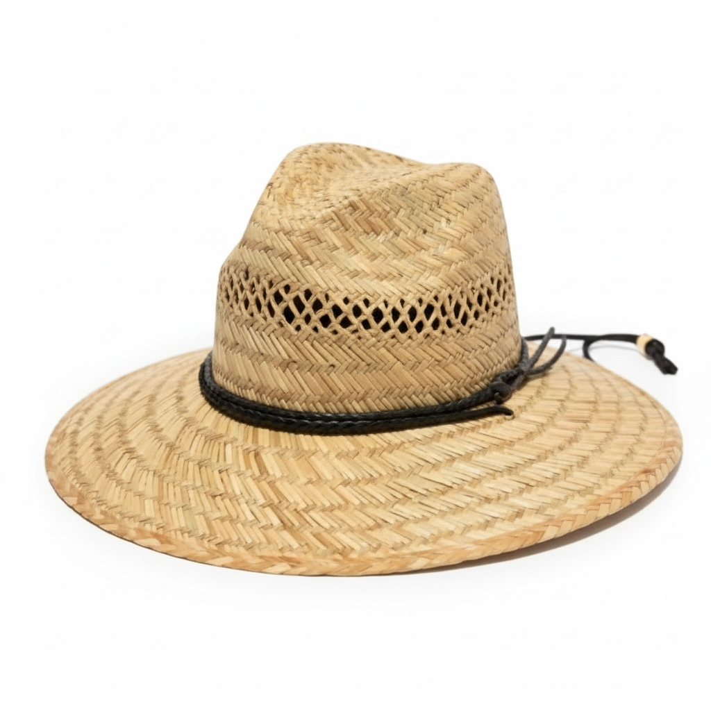 San Diego Hat Straw Hat Braided Leather Cord - BREAK