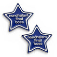 Load image into Gallery viewer, Nonchalant Final Boss Number Pin Charms by Dubois Cheval
