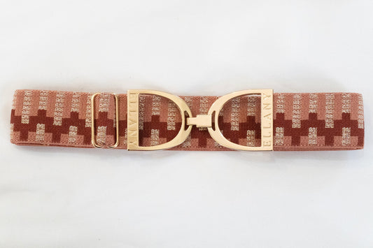 Ellany Elastic Belts Gold Stirrup 1.5"