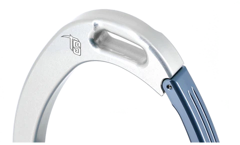 Tech Stirrups Venice Sloped EVO Silver with Clear Swarovski Crystals