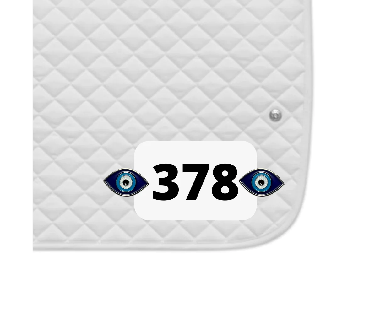 Dubois Cheval Number Pin Charms - Evil Eye