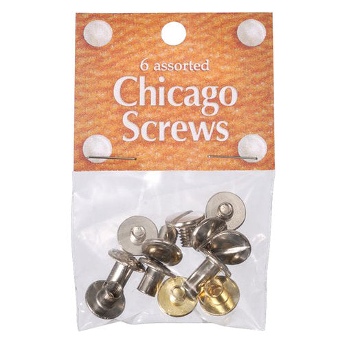 Chicago Screw Assortment 6 pack