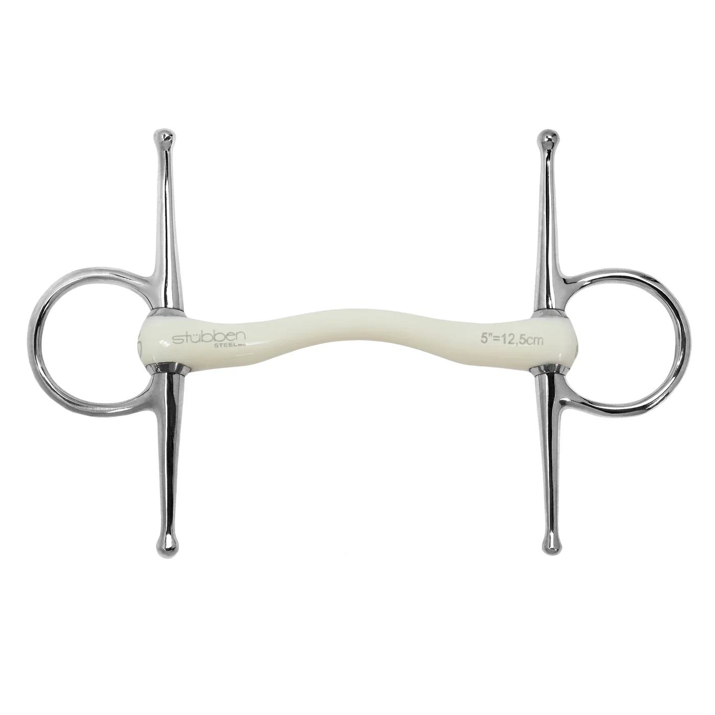 Stübben 1305 Fine Line Flex Full-Cheek Snaffle Bit