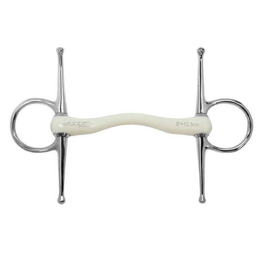Stübben 1305 Fine Line Flex Full-Cheek Snaffle Bit