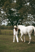 Load image into Gallery viewer, The Barn Dallas Ringside Flare Crewneck
