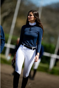Load image into Gallery viewer, The Bit Equestrian - Long Sleeve Ladies Show Shirt
