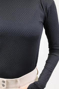 Load image into Gallery viewer, Kismet Turtleneck Shirt UV with Thumbhole “Alexa” Honeycomb

