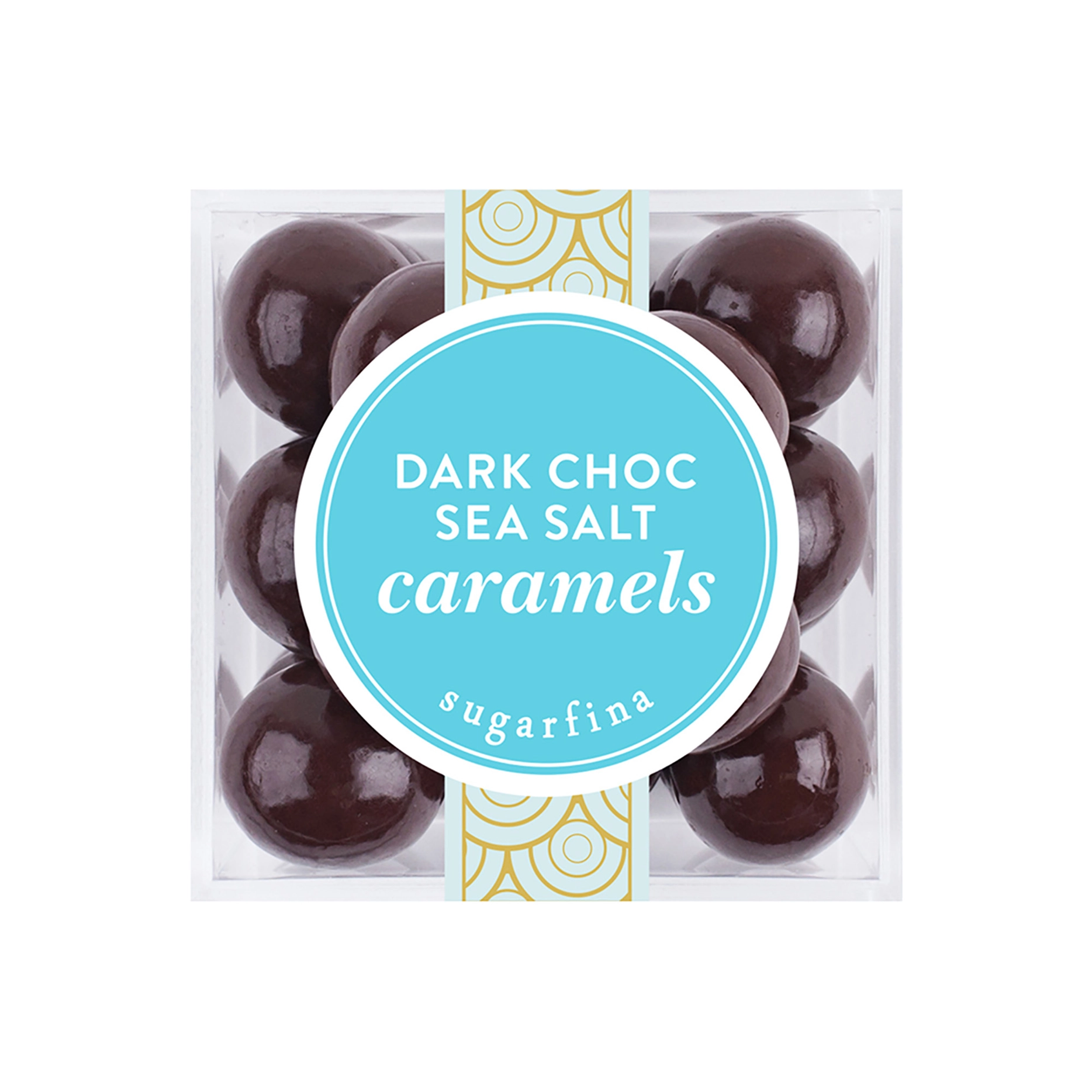 Sugarfina Dark Chocolate Sea Salt Caramels - Small Cube