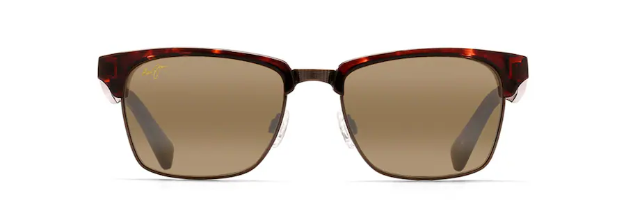 Maui Jim KAWIKA Tortoise with Antique Gold-HCL® Bronze Lens Polarized Classic Sunglasses