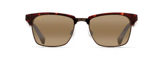 Maui Jim KAWIKA Tortoise with Antique Gold-HCL® Bronze Lens Polarized Classic Sunglasses