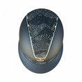 Load image into Gallery viewer, Samshield 2.0 Miss Shield Paint Matt Crystal Intarsia Top & Frontal Band Crystal Trim 5 Swarovski Crystals-Custom Helmet
