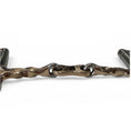 Load image into Gallery viewer, Slow Twist French Link Copper Dee Ring - Alorian Custom Bit
