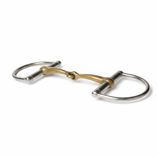 Dee Ring Copper Mouth Snaffle Bit