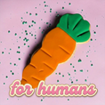 Load image into Gallery viewer, Carrot – Sprinkles & Sparkles Single Sugar Cookie for Humans
