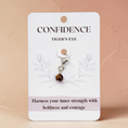 Load image into Gallery viewer, Tiger's Eye Confidence Charm by Dubois Cheval

