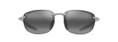 Load image into Gallery viewer, Maui Jim HO'OKIPA ULTRA Metal Matte Silver-Neutral Grey Lens Polarized Rimless Sunglasses
