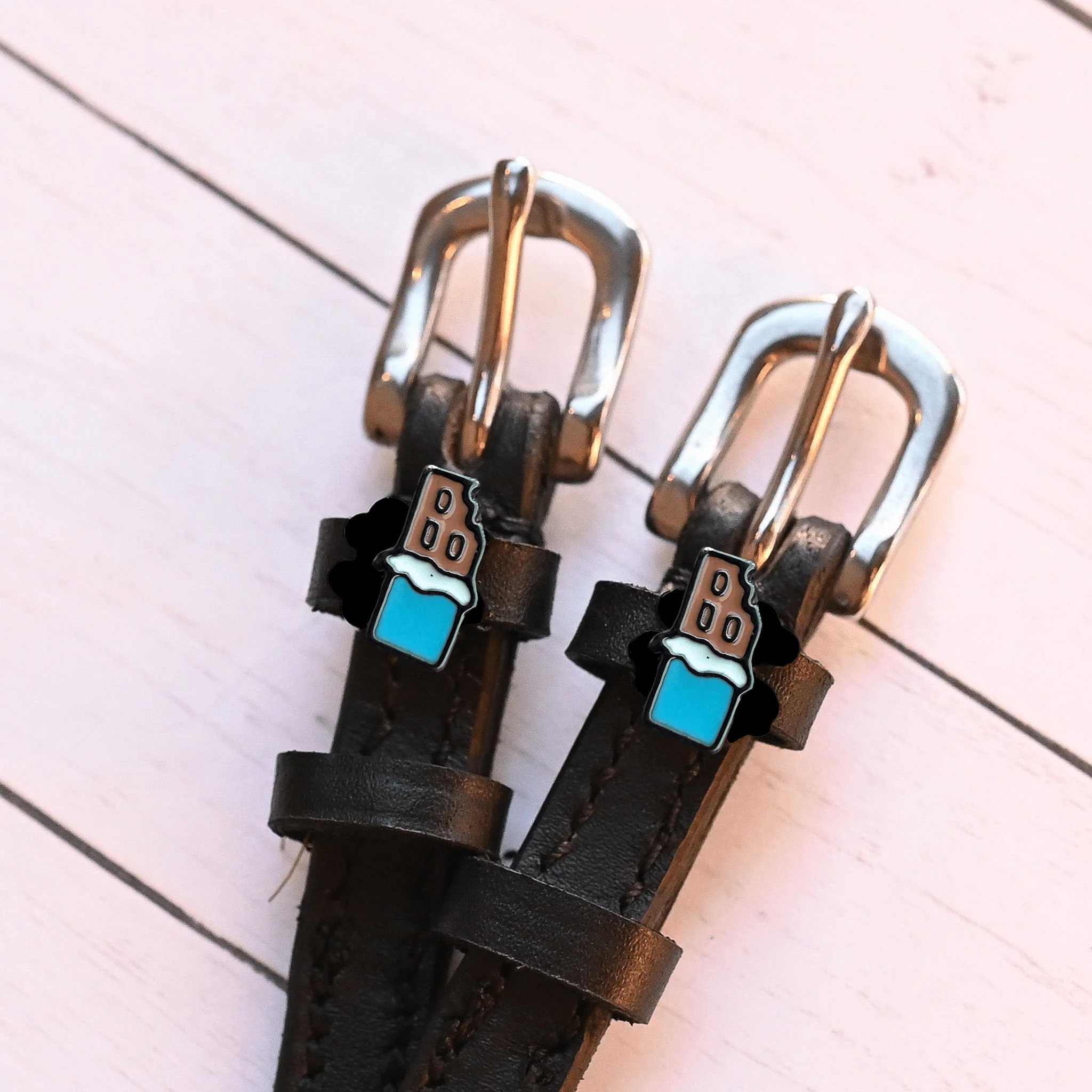 Mane Jane CHOCOLATE BAR Spur Straps