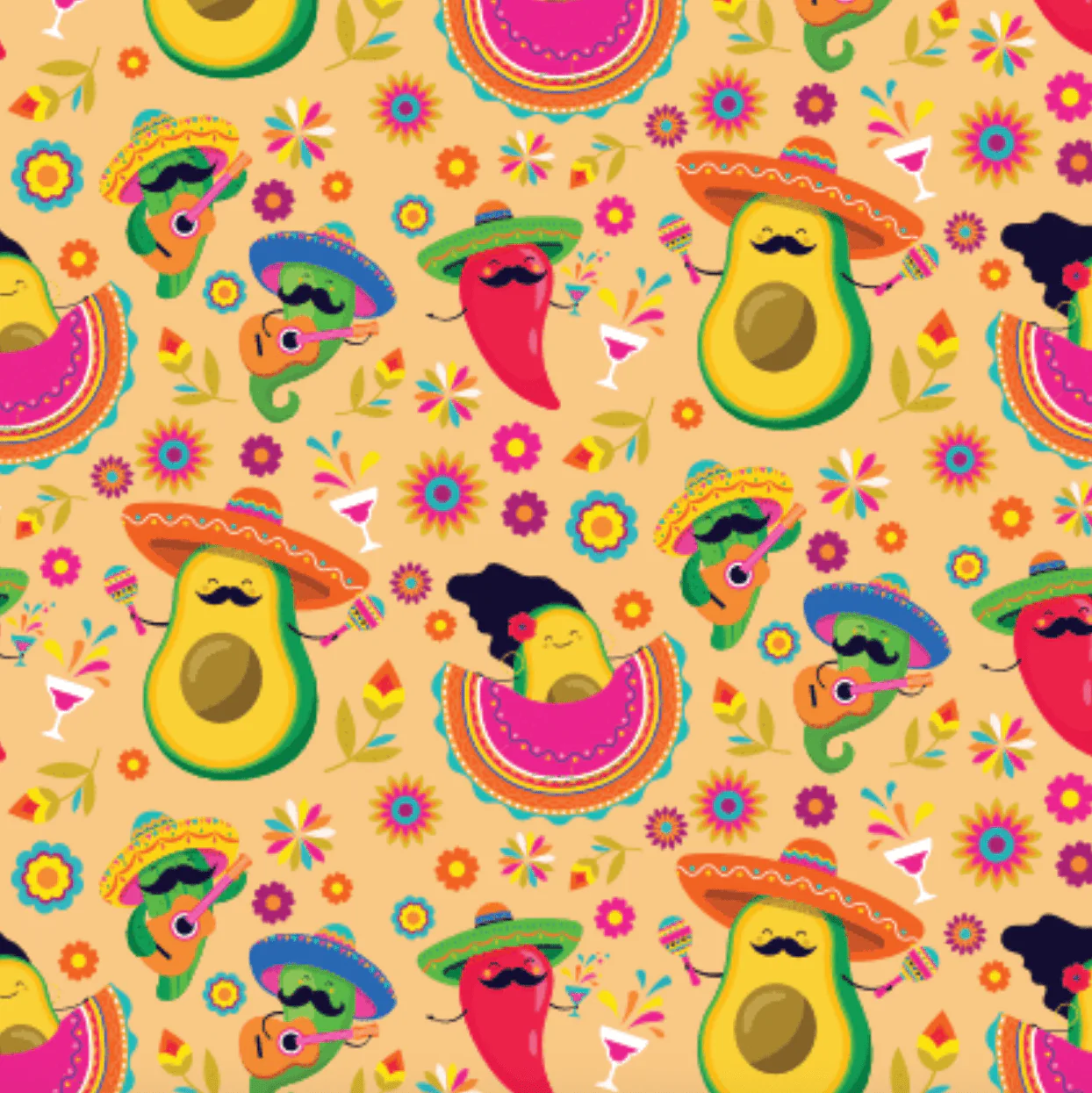 Spicy Mariachi - Dreamers & Schemers Pair & A Spare Socks