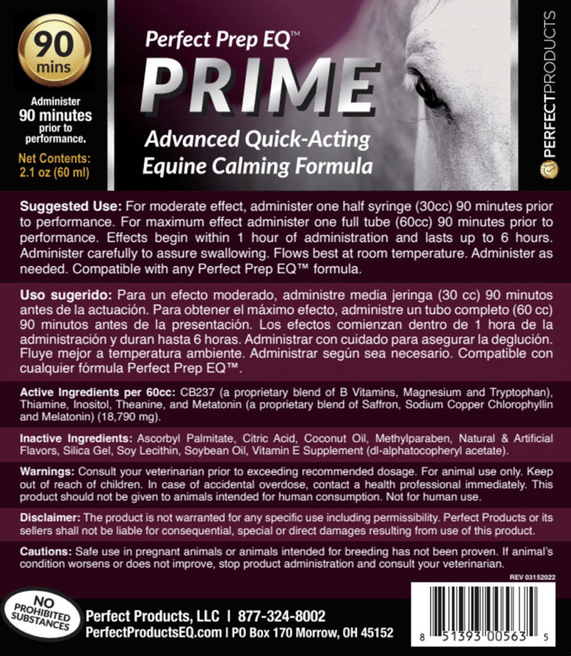 Perfect Prep EQ™ Prime Calming Paste 60cc