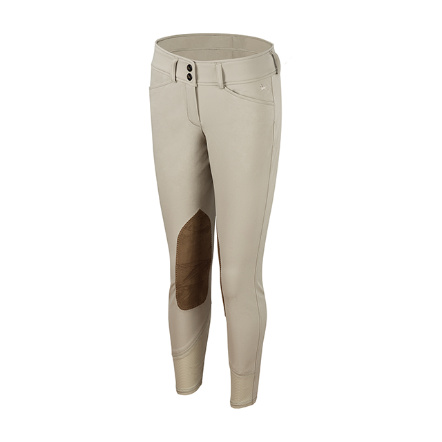 RJ Classics Girls Avery Euro Seat Knee Patch Breech