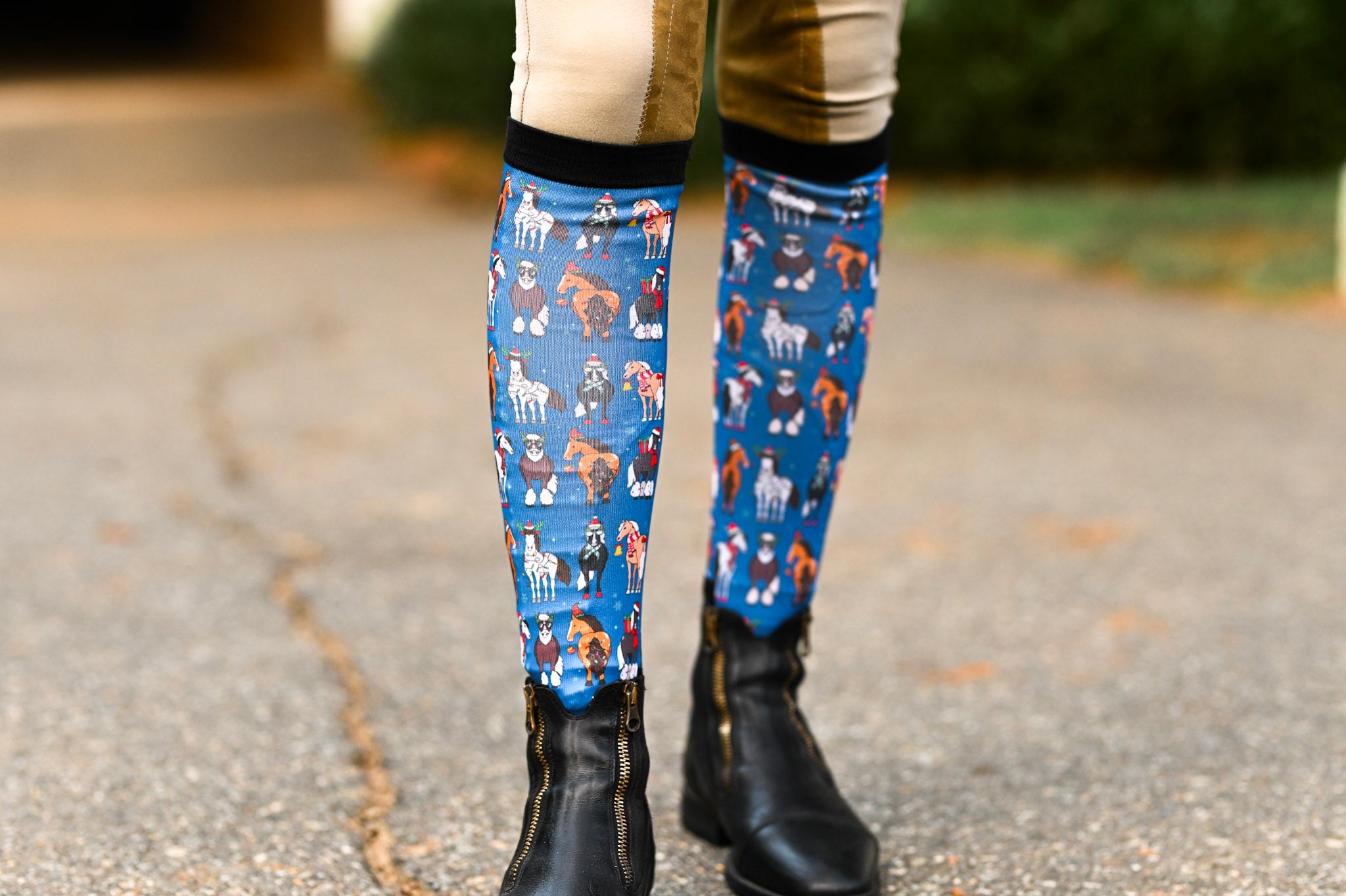 Dreamers & Schemers JINGLE ALL THE WAY Pair & A Spare Boot Socks