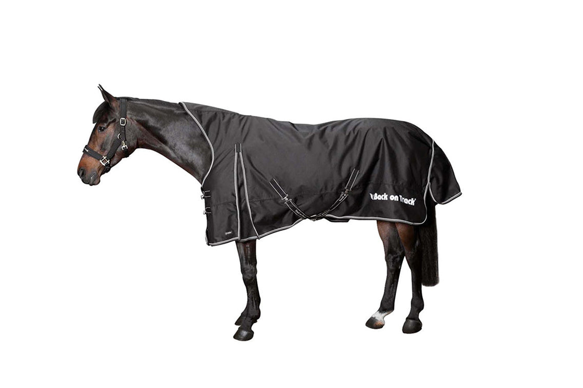 Back on Track® Brianna Turnout Blanket Black Knit