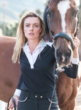 Load image into Gallery viewer, Criniere Amelie Women's Long Sleeve Show Shirt
