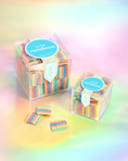 Load image into Gallery viewer, Sugarfina Sour Rainbow Belts - Small Cube
