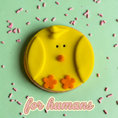 Load image into Gallery viewer, Cheery Chick – Sprinkles & Sparkles Single Sugar Cookie for Humans
