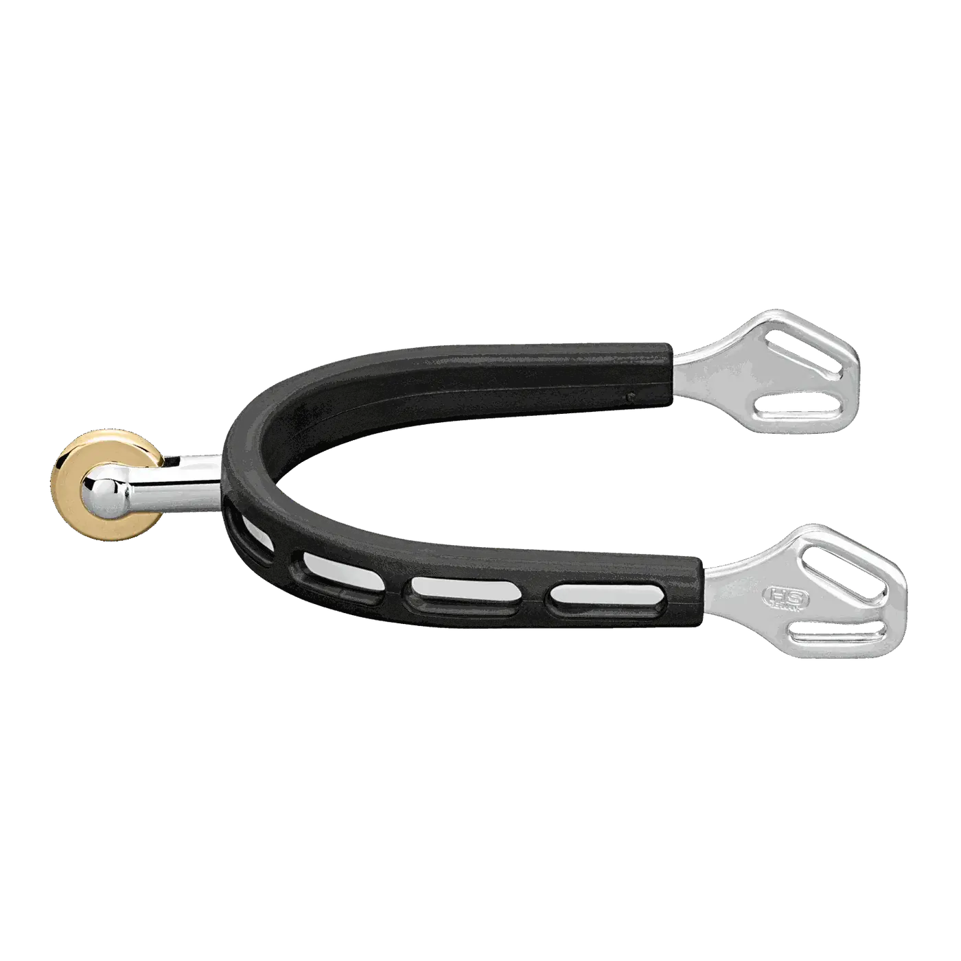 Herm Sprenger Ultra Fit Extra Grip Spurs With Balkenhol Fastening - Stainless Steel